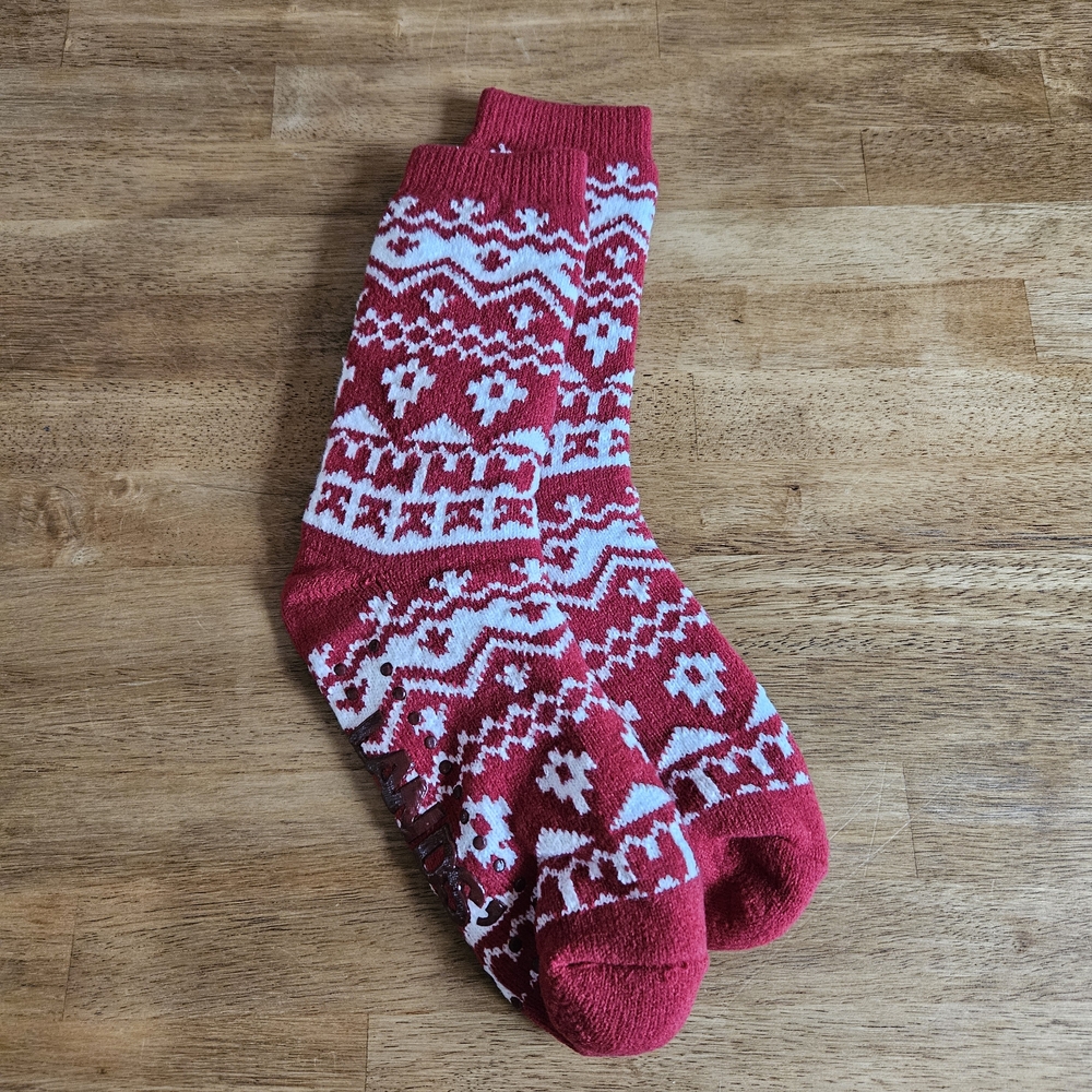 Lands' End Cabin Slipper Socks